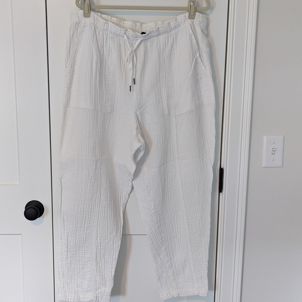 Gap Gauze cotton pants